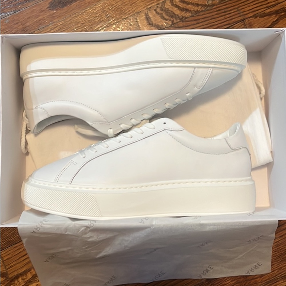 Arne Essential leather sneakers